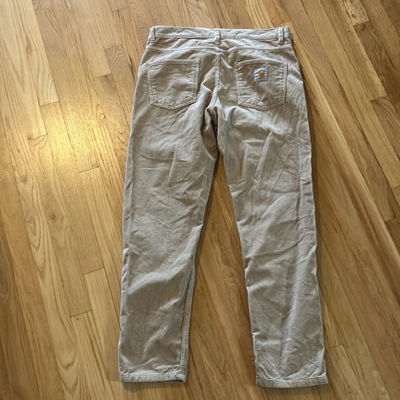 Carhartt Newel Tan Corduroy Pant Sz 31 - Picture 5 of 6